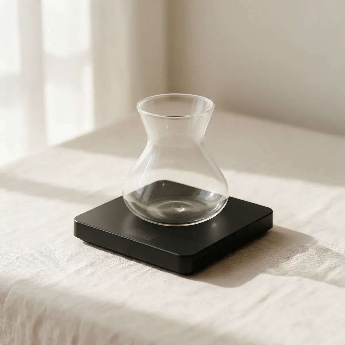 Balanza de precisión para café
